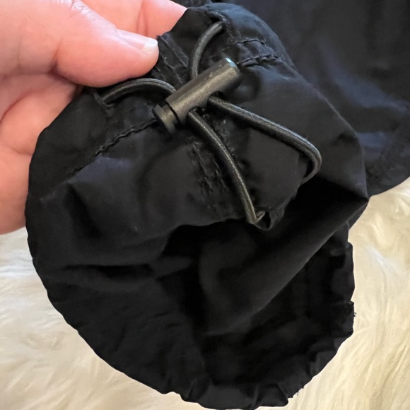 H&M Sport Capris Black 100% Cotton Size 8 - Picture 4 of 8